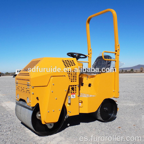 FURD 800KG Rodillo compactador de doble tambor doble (FYL-860)